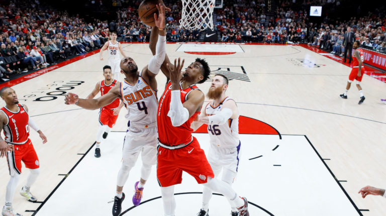 El partido entre los Phoenix Suns y los Portland Trail Blazers, fue el último que se jugó, antes de que la NBA suspenda temporalmente la liga.