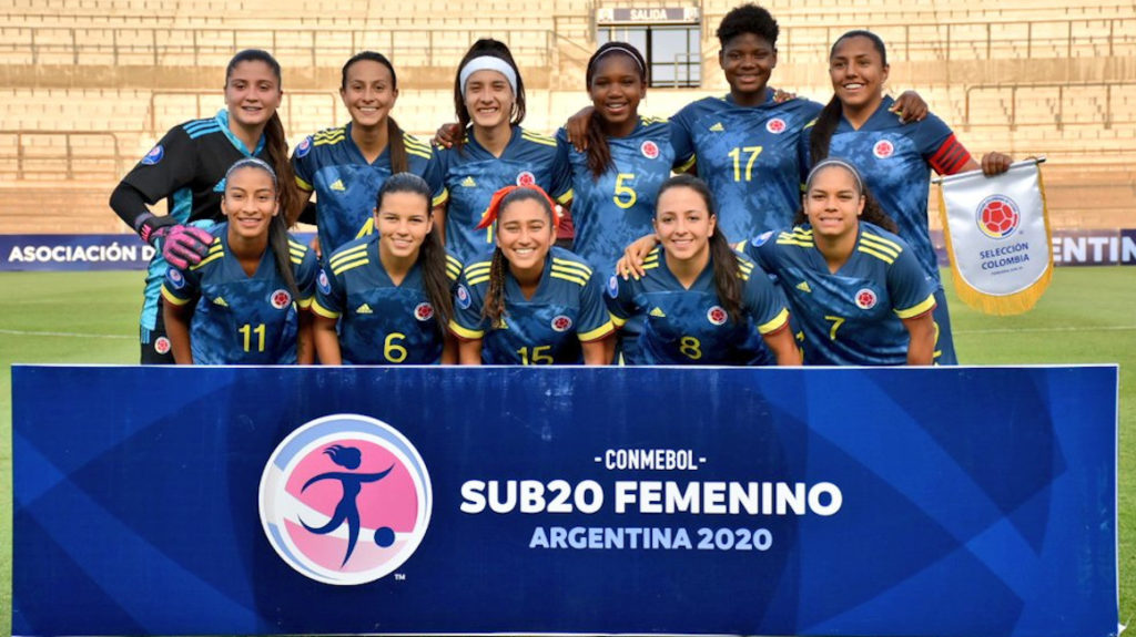 La Selección femenina Sub 20 cayó goleada ante Colombia