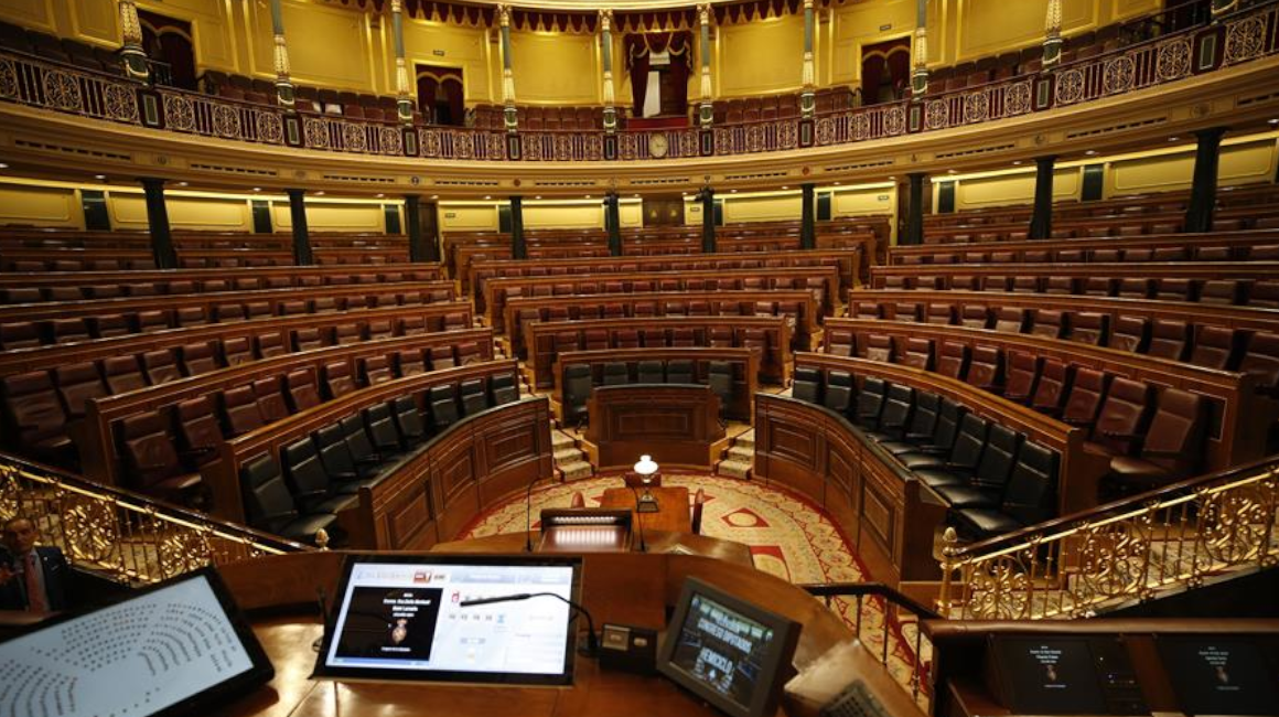 El congreso español permanecerá cerrado durante esta semana luego que un diputado contrajera coronavirus.