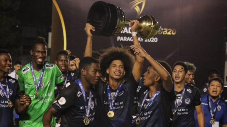 El Independiente del Valle Sub 20 se coronó campeón de la Copa Libertadores.