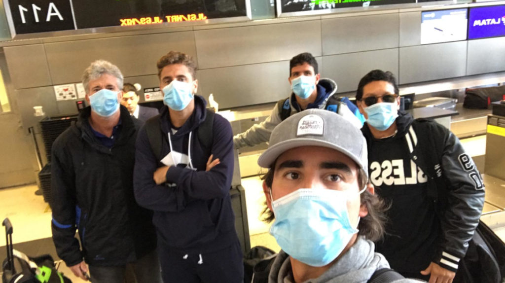 El equipo ecuatoriano de Copa Davis ya está en Japón
