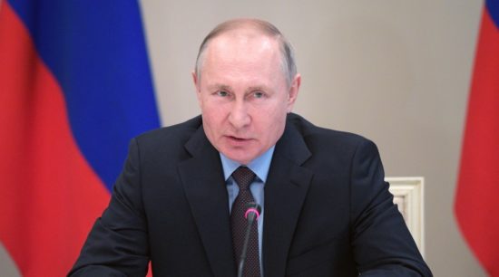 Vladimir Putin 1 de marzo de 2020