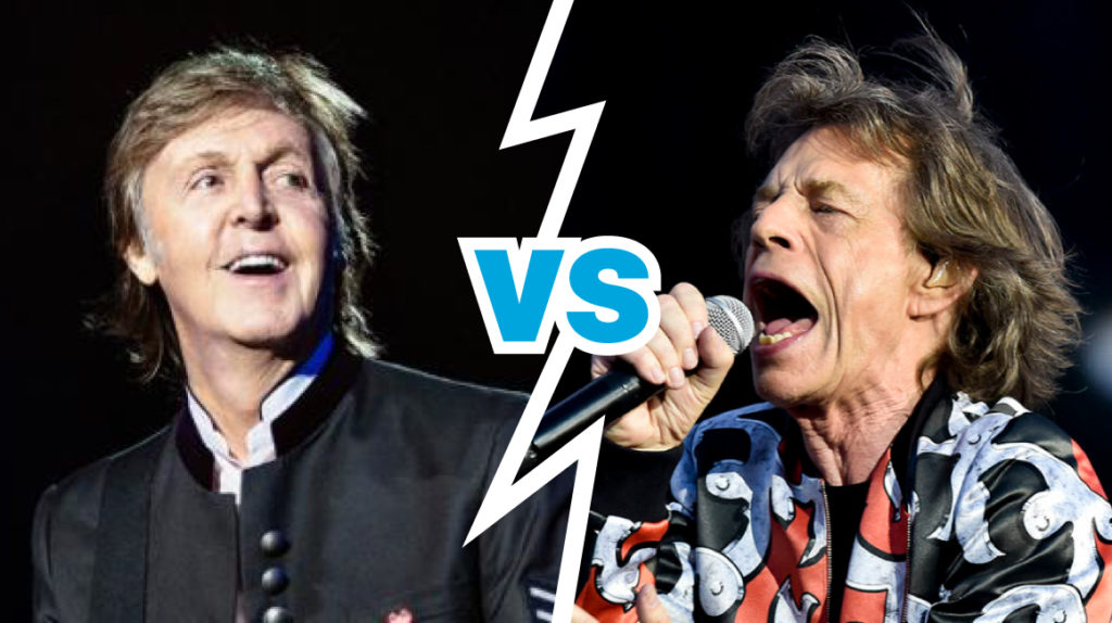 La rivalidad se reactiva: ¿The Beatles o The Rolling Stones?