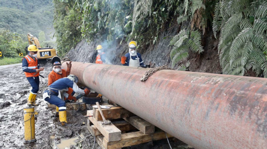 Petróleo: erosión en río Coca lleva a Ecuador a declarar fuerza mayor