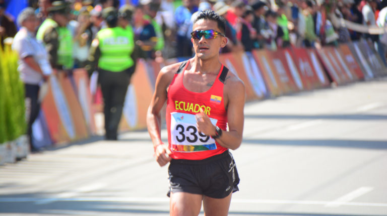 Andrés Chocho, uno de los deportistas ecuatorianos que ya lograron su clasificación a Tokio.