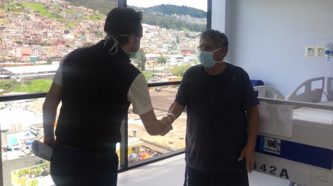 Paciente coronavirus alta Quito