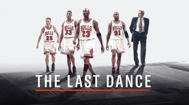 'El último baile' o 'The last dance' se puede ver en Netflix y en ESPN. Michael Jordan es el principal protagonista.
