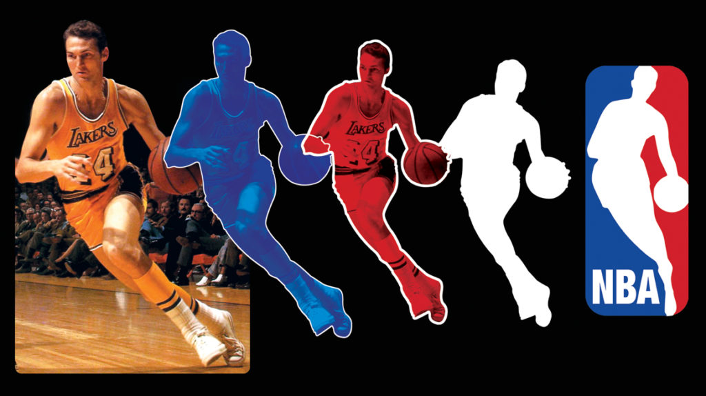 La silueta de Jerry West sirvió para crear el logo de la NBA