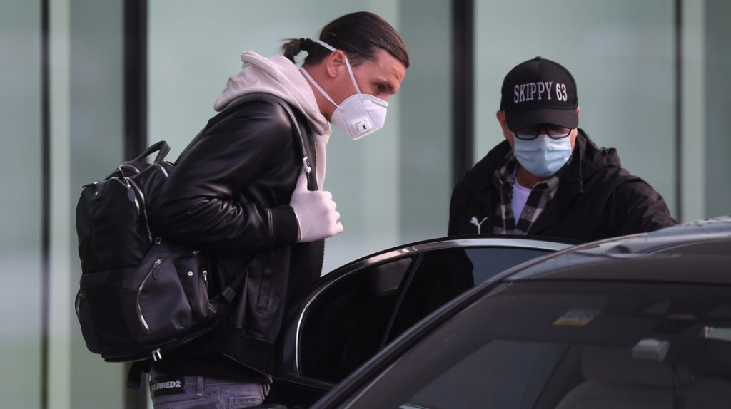 Ibrahimovic se lesiona en el entrenamiento y prende las alarmas del Milan