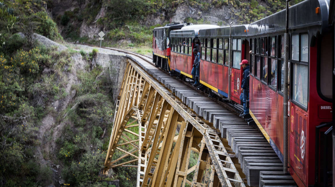 Tren de la LIbertad, de Ferrocarriles del Ecuador