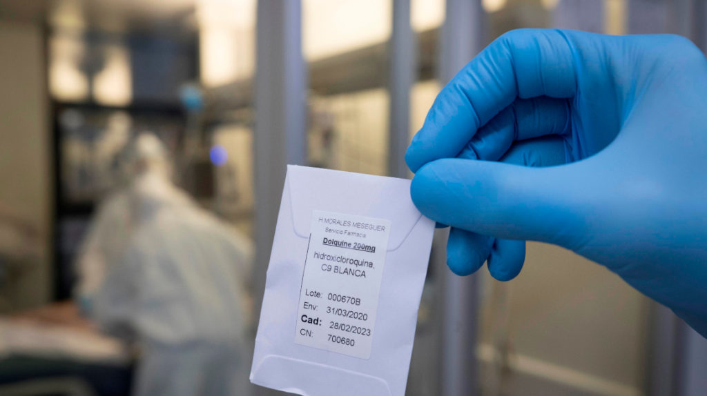 Estudio afirma que la hidroxicloroquina no reduce las muertes por Covid-19