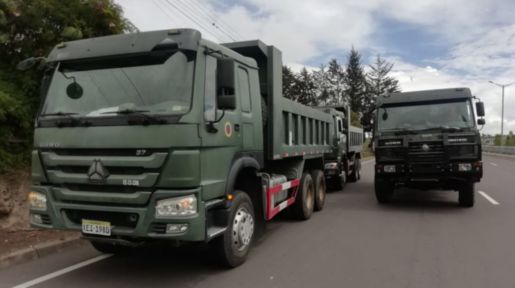 Luego de 11 meses se retira material minero de La Merced de Buenos Aires