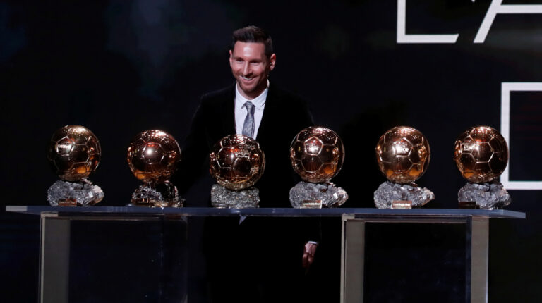 Lionel Messi ganó el Balón de Oro en 2019 y sumó seis trofeos en su carrera profesional.