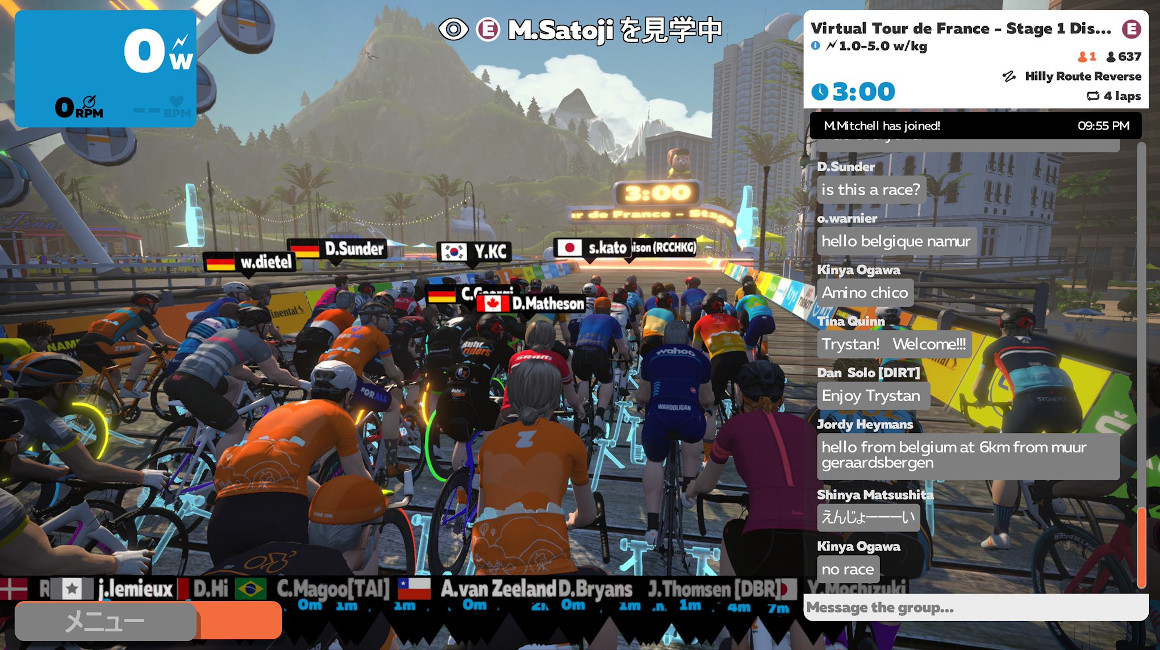 Simulación aplicaciones Switf Tour de Francia