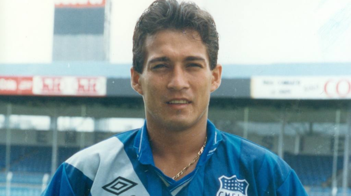 Dannes Coronel jugó en Emelec entre 1991 y 1999 y logró dos títulos.