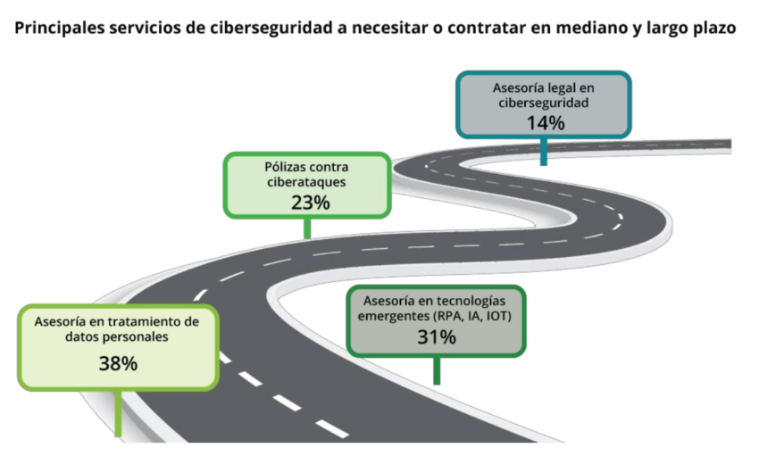 Servicios de ciberseguridad para a contratar a futuro.