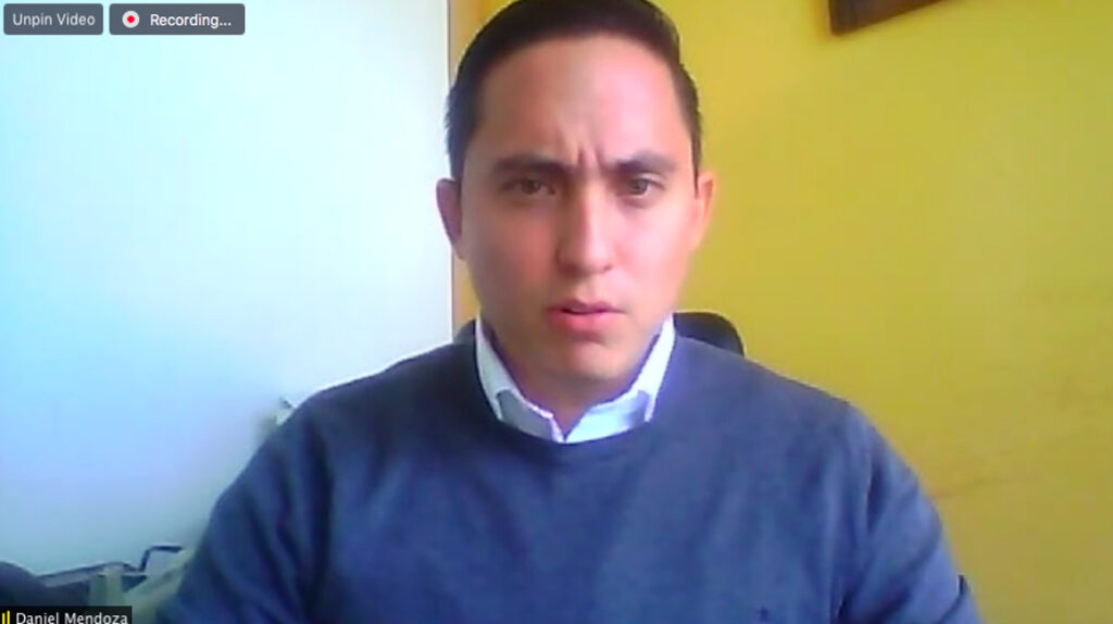 Daniel Mendoza presenta su renuncia a la Asamblea