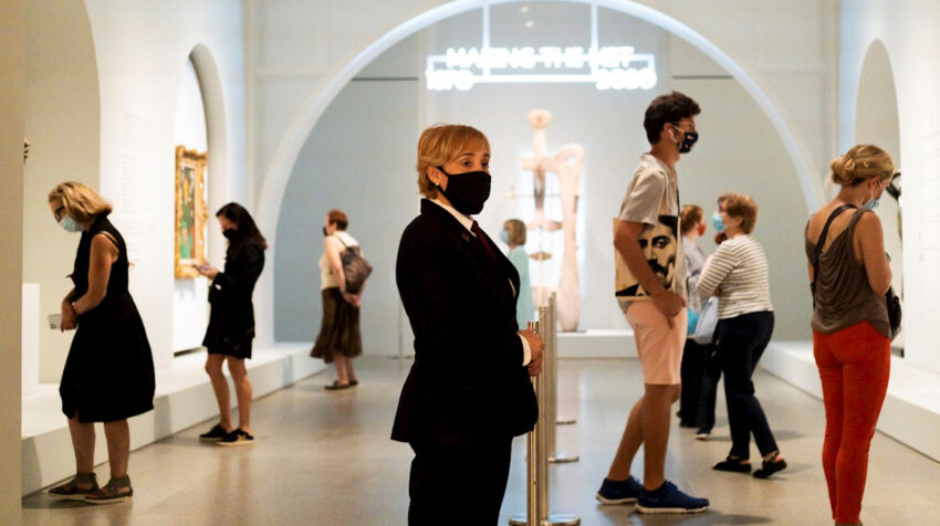 El Museo Metropolitano de Nueva York reabrió sus puertas este 29 de agosto de 2020.