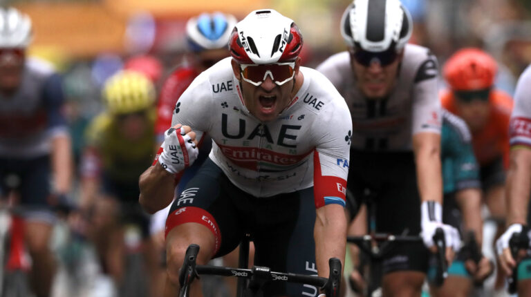 Alexander Kristoff, ganador de la primera etapa del Tour de Francia, el sábado 29 de agosto de 2020.