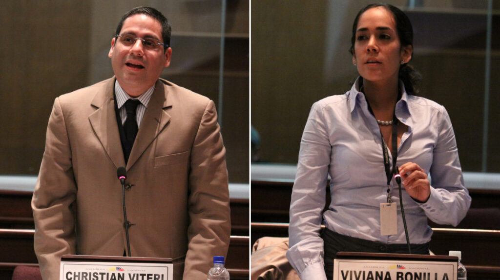 Viviana Bonilla y Christian Viteri dejan de presentarse ante la Corte de Guayas