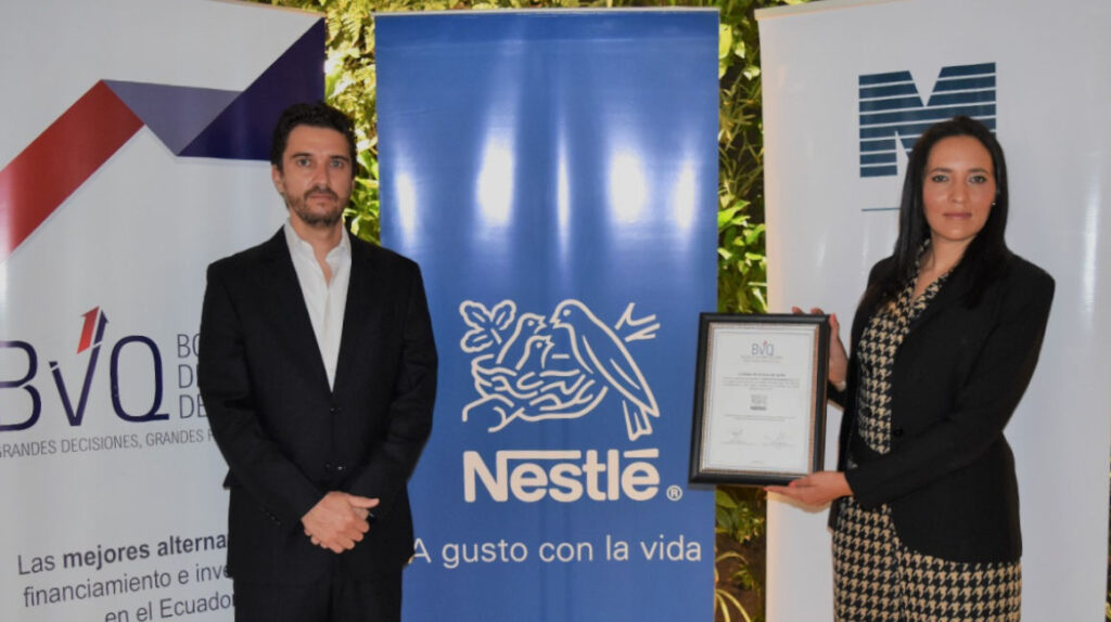 Nestlé emite USD 30 millones en papel comercial en Ecuador