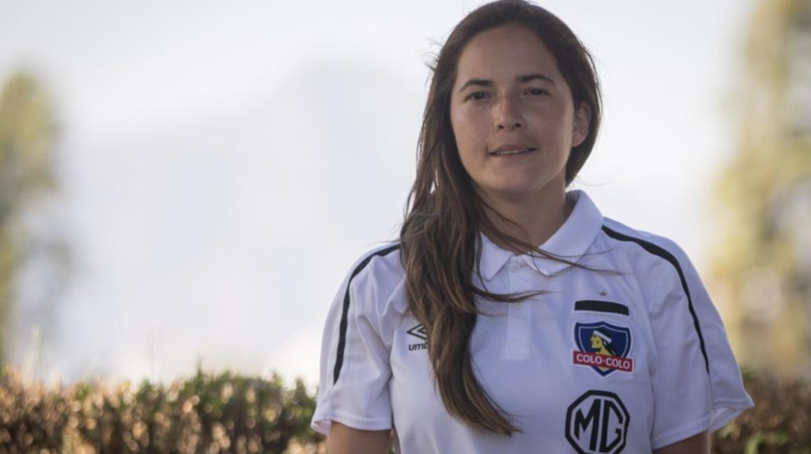 Vanessa Arauz, entrenadora del Colo-Colo de Chile.