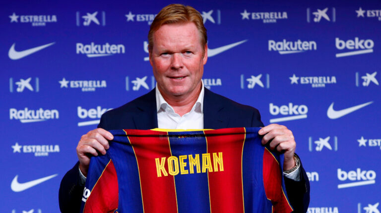 Presentación Ronald Koeman nuevo entrenador FC Barcelona