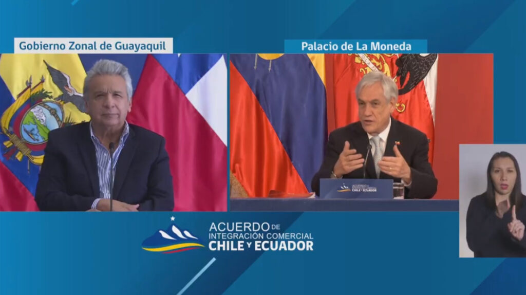 Chile y Ecuador suscriben un nuevo acuerdo comercial