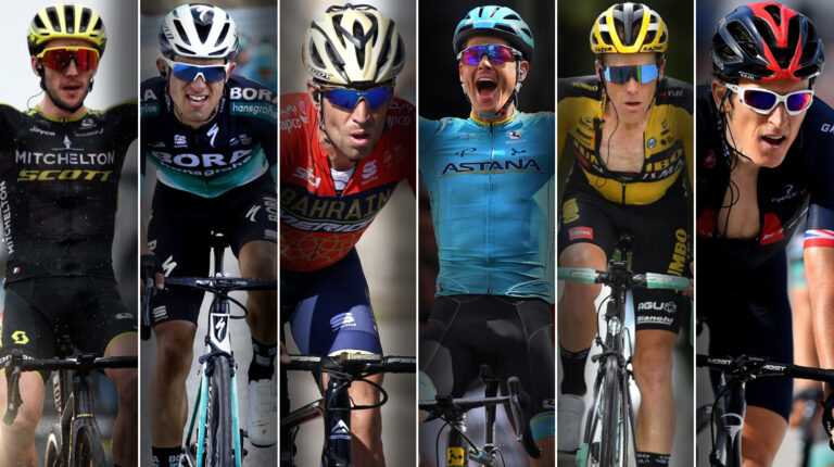 Seis de los favoritos para ganar la 'maglia rosa' en el Giro de Italia 2020.