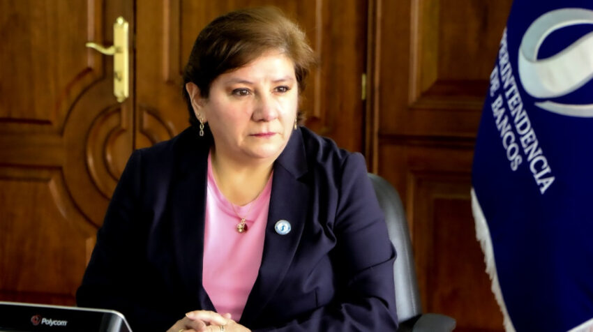 Ruth Arregui, Superintendenta de Bancos. Imagen de 2020.