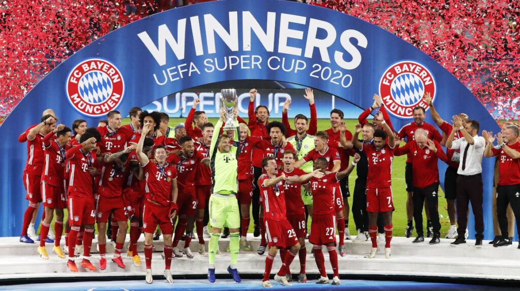 Bayern le gana la Supercopa de Europa a Sevilla ante 15.500 hinchas