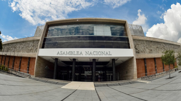 El edificio de la Asamblea Nacional, en Quito.
