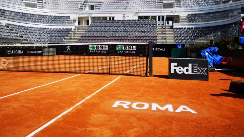1000 aficionados asistirán a las semifinales y a la final del Masters de Roma