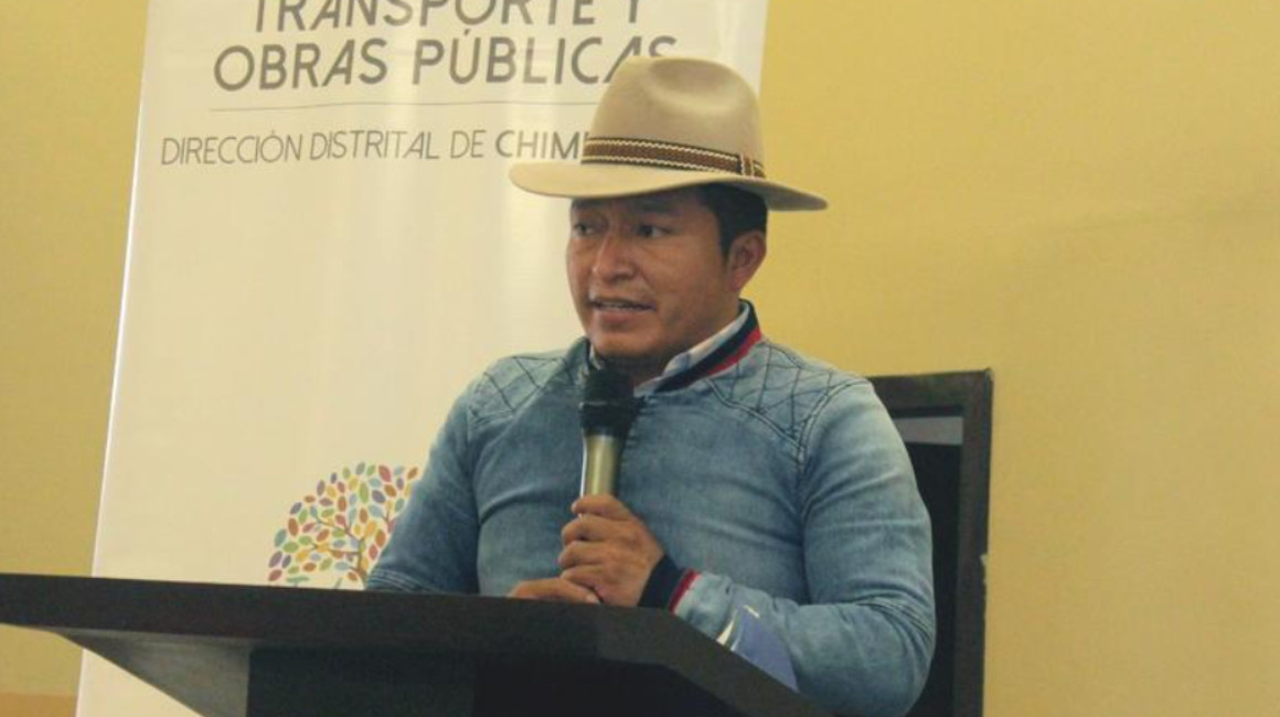 Autoridad involucrada: Delfín Quishpe, alcalde de Guamote