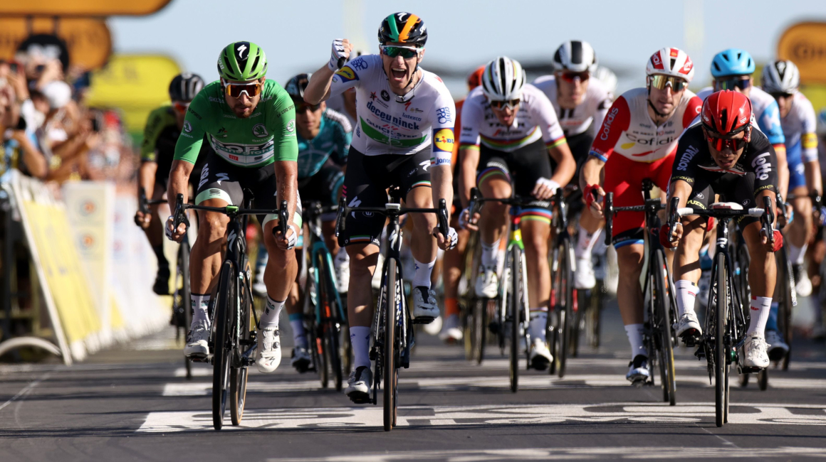 Sam Bennett se llevó la Etapa 10 del Tour de Francia, el martes 8 de septiembre de 2020.