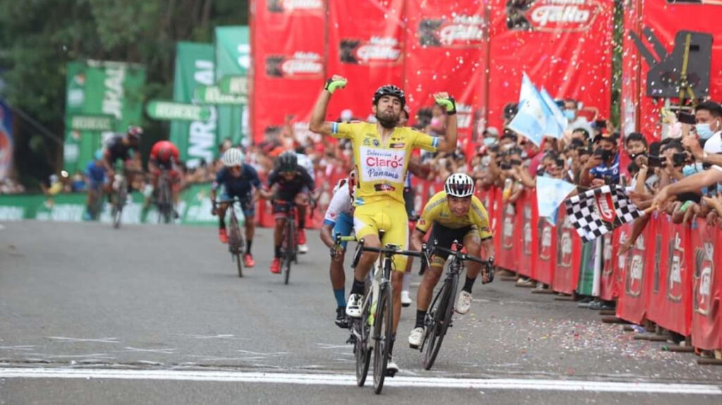 Byron Guamá llegó décimo en la tercera etapa de la Vuelta a Guatemala
