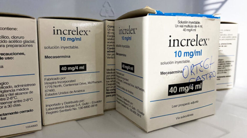 Medicamento Increlex, es el único tratamiento que puede ayudar a crecer a niños que tienen el  Síndrome de Laron.