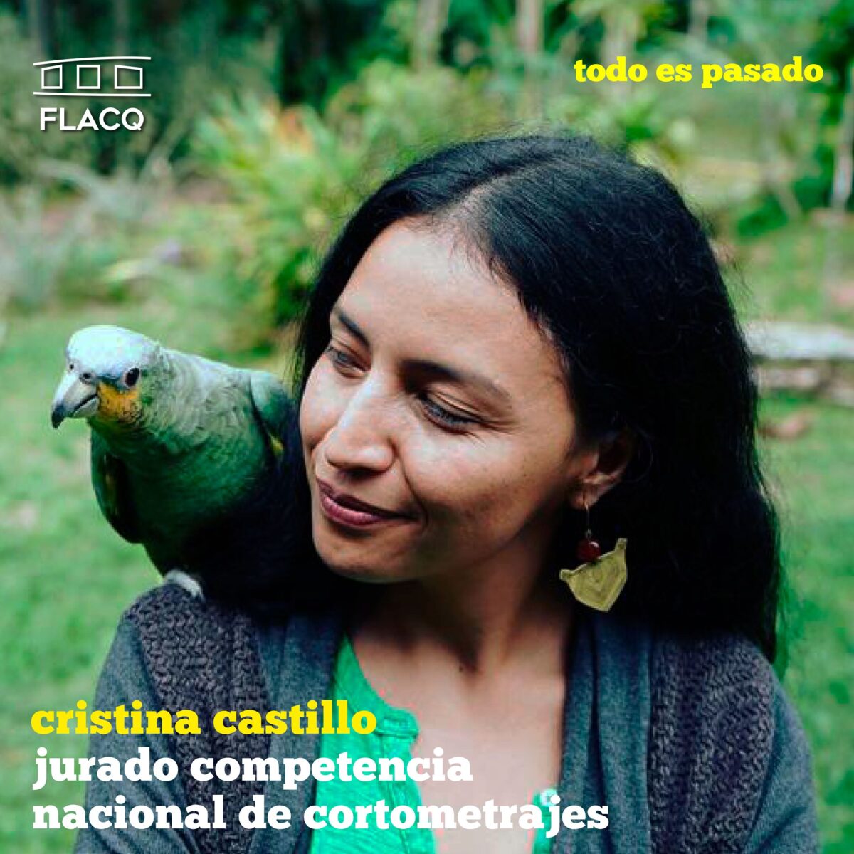 Cristina Castillo, jurado del concurso nacional de cortometrajes del FLACQ