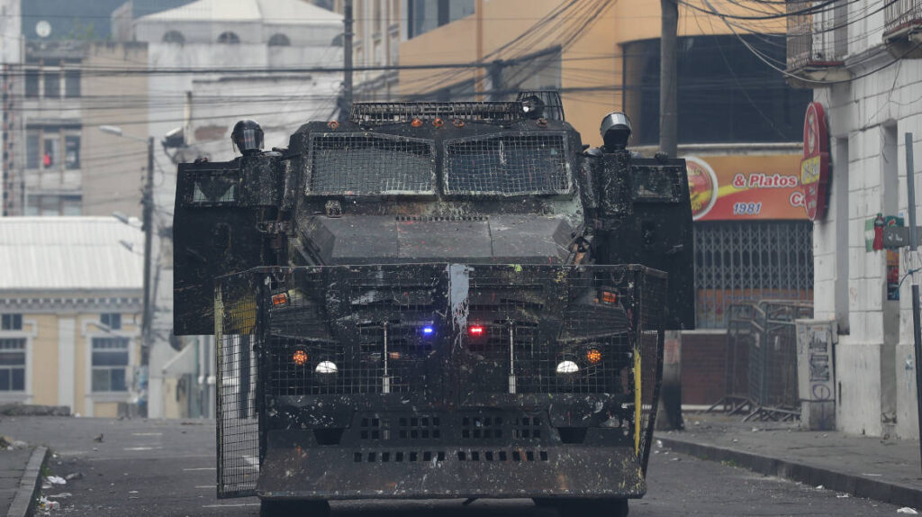 Policía comprará dos vehículos blindados para Guayaquil