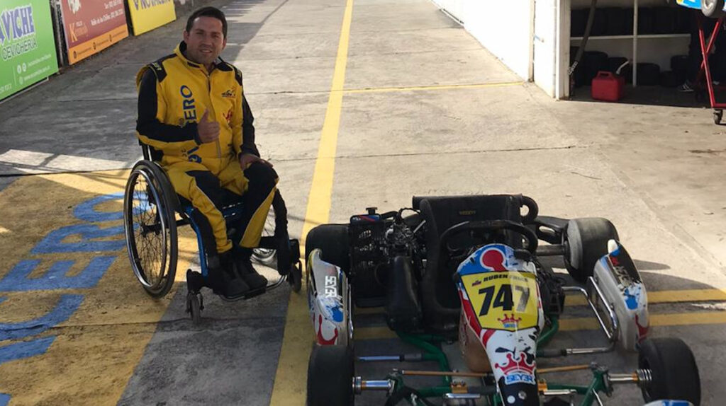 Rubén Frías: del karting adaptado a ser uno de los mejores del profesionalismo