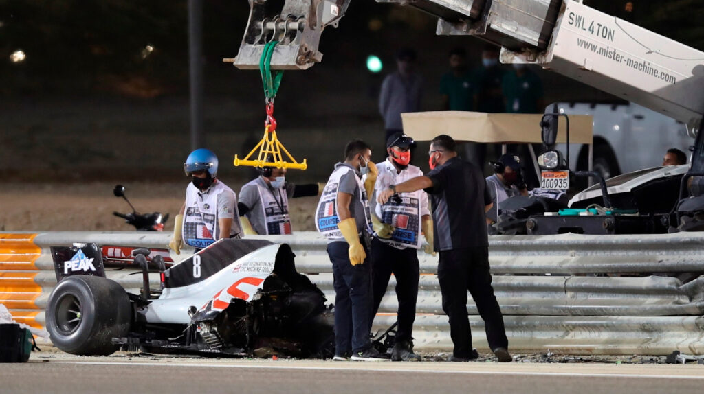 El halo, la protección que salvó a Romain Grosjean en la Fórmula 1