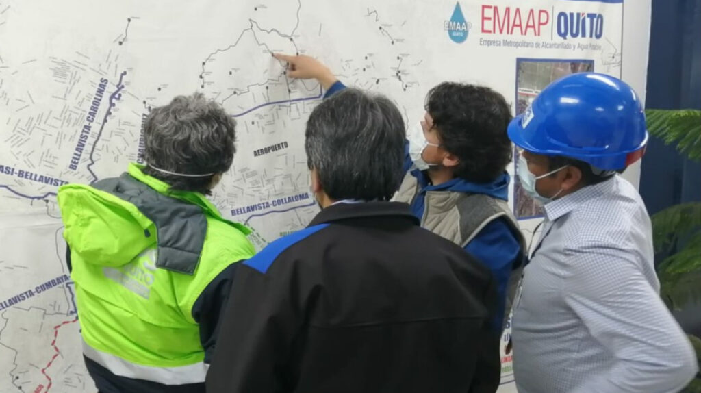 Planta de Agua de Quito opera al 100% y el servicio se reanudará paulatinamente