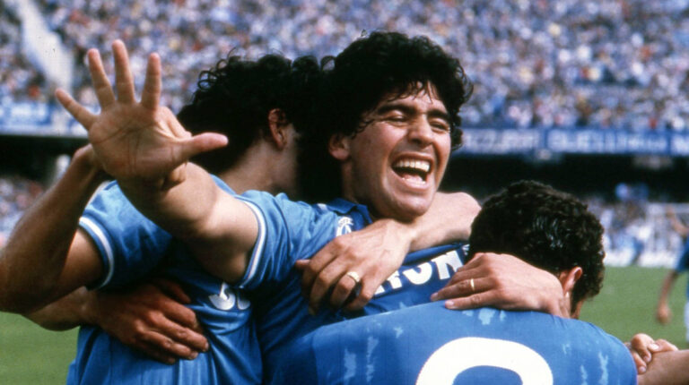 Maradona Nápoles