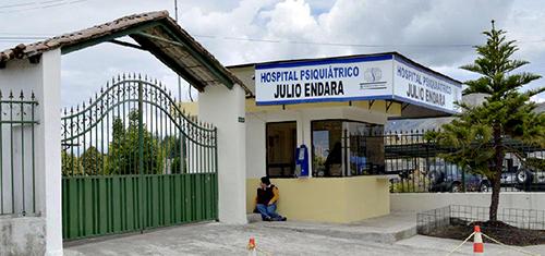 Imagen referencial de la fachada del Hospital Julio Endara.