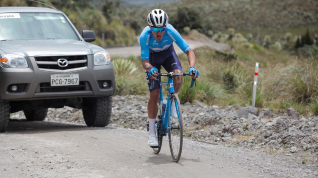 Jorge Montenegro ganó cinco carreras antes de correr la Vuelta al Ecuador