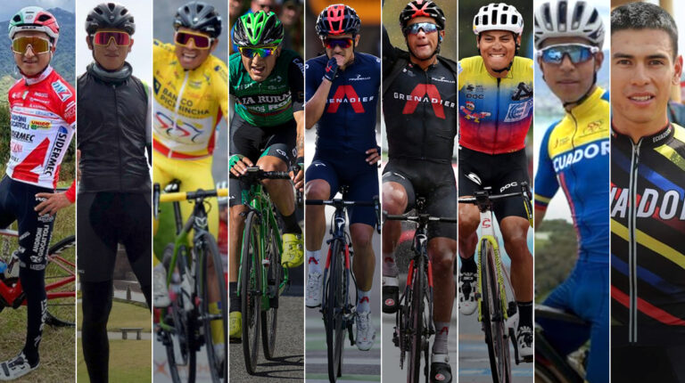 Nueve ciclistas ecuatorianos correrán en Europa en la temporada 2021.