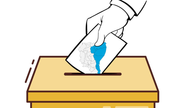 Ilustración sobre las elecciones en la Amazonía.