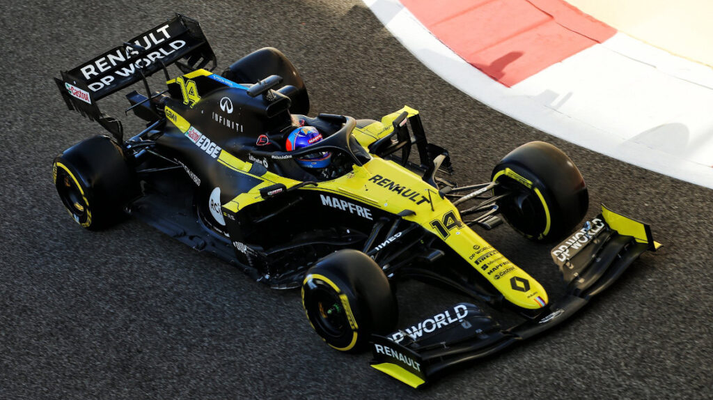 Alonso, el mejor en la prueba de postemporada en la Fórmula 1 en Abu Dhabi