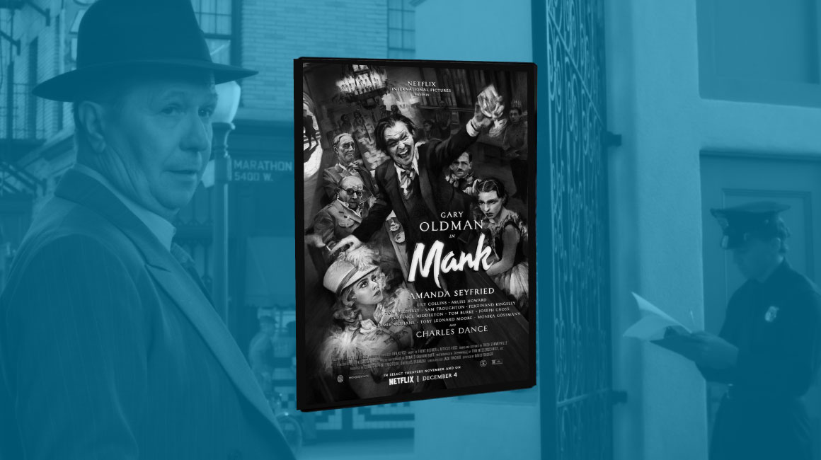 "Mank" es la nueva película de David Fincher, que se puede ver a través de la plataforma Netflix.