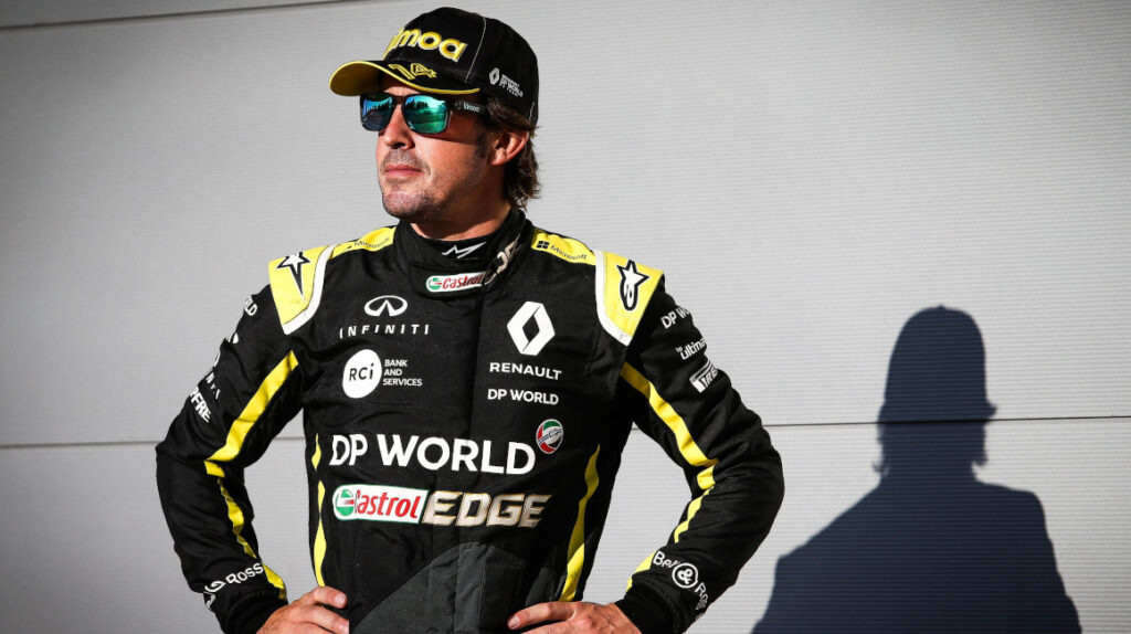 Fernando Alonso probará su Renault en Abu Dhabi